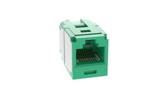 カテゴリ6A　JJアダプタ(RJ45中継用ジャック)　緑