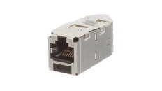 カテゴリ6A　左右45度アングル　シールドモジュラージャック