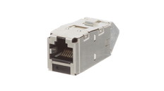 カテゴリ6A　上下45度アングル　シールドモジュラージャック