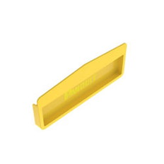 FiberRunnerエンドキャップ　黄　FREC12X4LYL