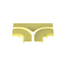 FiberRunnerT字フィッティング用カバー　黄　FRTSC6LYL