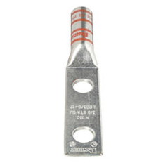 銅製圧縮端子　2穴　電線サイズ　AWG3/0