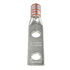 銅製圧縮端子　2穴　電線サイズ　AWG3/0