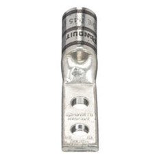 銅製圧縮端子　2穴　幅細取付板