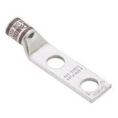 銅製圧縮端子　2穴　電線サイズ　AWG2/0