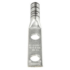 銅製圧縮端子　2穴　電線サイズ　AWG2/0