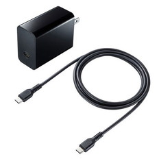 USB　PD対応AC充電器(PD45W･TypeCケーブル付き)