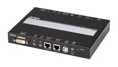 1ローカル/リモートアクセス共有　1ポート　DVI　KVM　over　IP