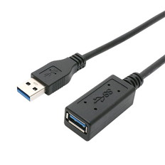 USB延長ケーブル　マグネットタイプ　1m