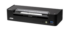 3ポート　USB-C/DisplayPort　ハイブリットKVMPスイッチ(PD　3.0対応)