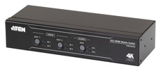 2入力2出力HDMIマトリックススイッチャー(4K60p対応､オーディオ･ディエンベデッド機能搭載)
