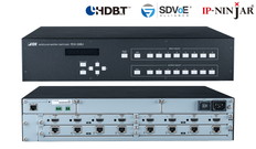 4K@60対応　モジュラー型マトリクススイッチャ