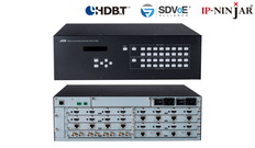 4K@60対応　モジュラー型マトリクススイッチャ