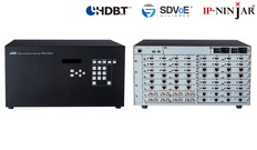 4K@60対応　モジュラー型マトリクススイッチャ