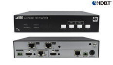 4K対応2入力3分配出力ツイストペアケーブル送信器