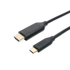 USB　Type-C　to　HDMIケーブル　1m　ブラック