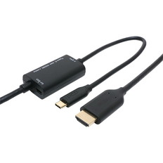 USB　Type-C　to　HDMIケーブル　PD対応　1m　ブラック
