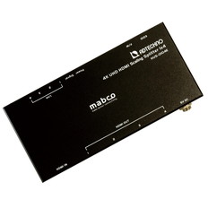 スケーリング機能搭載　業務用薄型HDMI　2.0a　4分配器