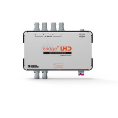4K　UHD対応　12G-SDI/クワッド3G-SDI光延長器　受信機