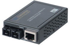 コンパクトメディアコンバータ　1000Mbps/SM/2C/SC/20km
