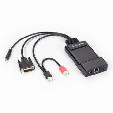 KVMエクステンダー　Emerald　ZeroU　IP-KVMトランスミッタ　(DVIx1　USBx2　1000BASE-Tx1)