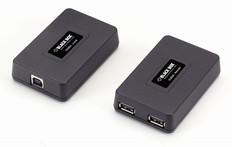 USB1.1バスパワーCAT5エクステンダ･キット2P(40m)