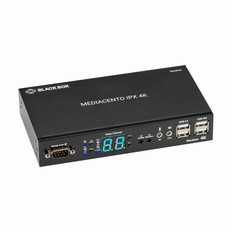 4K対応HDMIエクステンダー　レシーバー(IP対応/USB/オーディオ)