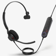 Jabra　Engage　40　-　(Inline　Link)　USB-C　MS　Mono(コンタクトセンター向け)