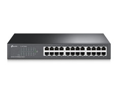24ポート　10/100Mbps　デスクトップ/ラックマウント　スイッチ
