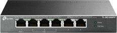 6ポートギガビットデスクトップスイッチ(PoE+3ポート　&　PoE++1ポート搭載)