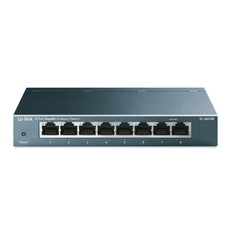 8ポート　10/100/1000Mbps　デスクトップ　スイッチ