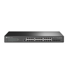 JetStream　24ポート　ギガビット　L2+　マネージスイッチ/4スロット　10GE　SFP+