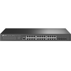 JetStream　24ポート　2.5ギガビット　L2+　マネージドスイッチ(10GE　SFP+スロット×4搭載)