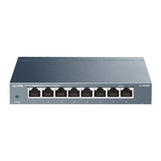 8ポート　ギガビット　らくらくマウントスイッチングハブ