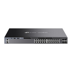 Omada　ギガビットポートx24/10Gスロットx4スタッカブルL3マネージスイッチ