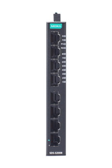 Compact　industrial　full　Gigabit　smart　Ethernet　switch　with　8G　ports　　-10　to　60°C