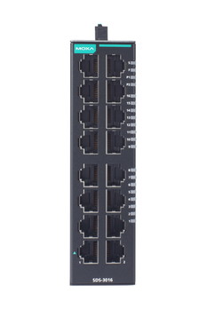 Compact　industrial　smart　Ethernet　switch　with　16　ports　　-10　to　60C