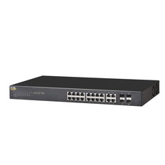 Lite　Smart　PoE　20ポートタイプ(10/100/1000MPoE×16､1GSFP×4)MAX.185W