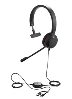 Jabra　Evolve　20　MS　Mono　USB　C/A