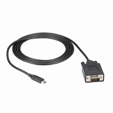 USB-C　to　VGA　変換ケーブル　1.8m