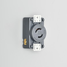 引掛形　パネル用コンセント　2P　20A　250V