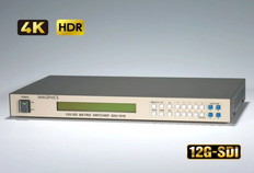 4x8　12G-SDIマトリックススイッチャー
