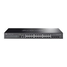 Omada　ギガビットポートx24/10Gスロットx4　スタッカブルライトL3マネージスイッチ