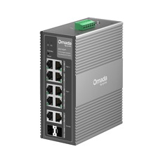 Omada　ギガビットポートx10　産業用イージーマネージスイッチ(PoE+ポートx6&PoE++ポートx2搭載)