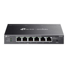 Omada　ギガビットポートx6　イージーマネージスイッチ(PoE+ポートx4搭載)