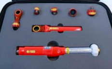 狭小作業用絶縁トルクレンチセット(50NTZ)
