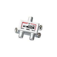 4K8K対応2分配器(全端子電流通過型)