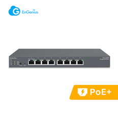 GE　x8　PoE+　　PoE給電　:　55W