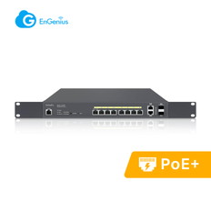 GE　x8　PoE+　SFP　x2　PoE給電　:　130W