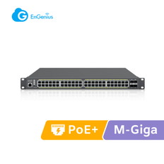 GE　x48　PoE+　SFP　plus　x4　　PoE給電　:　740W